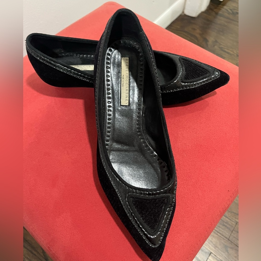 Stella McCartney black shoes size 38